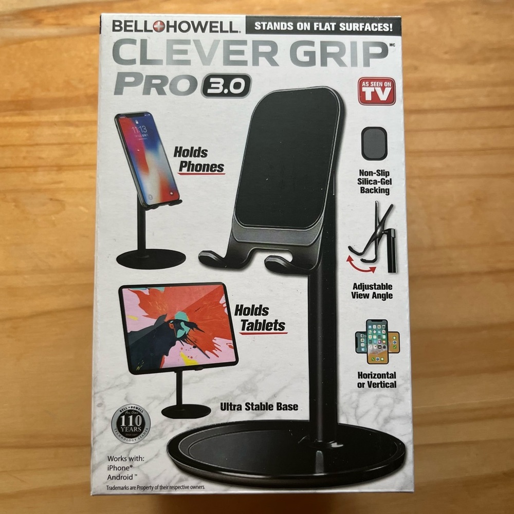 🆕CleverGrip Pro Phone Stand